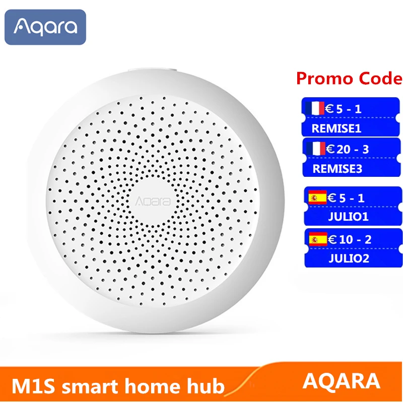 Блок управления умным домом Aqara M1S Gateway zigbee 2021 Wi Fi ночная подсветка|Смарт-гаджеты| |