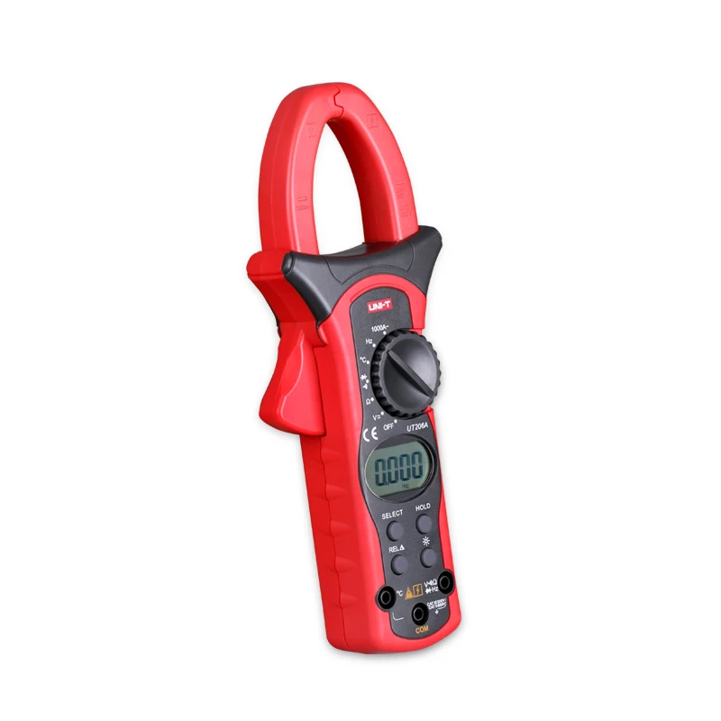 

Uni-t UT206A 1000A Digital Clamp Meter Relative Measurement/Double Insulation/Temperature Measurement