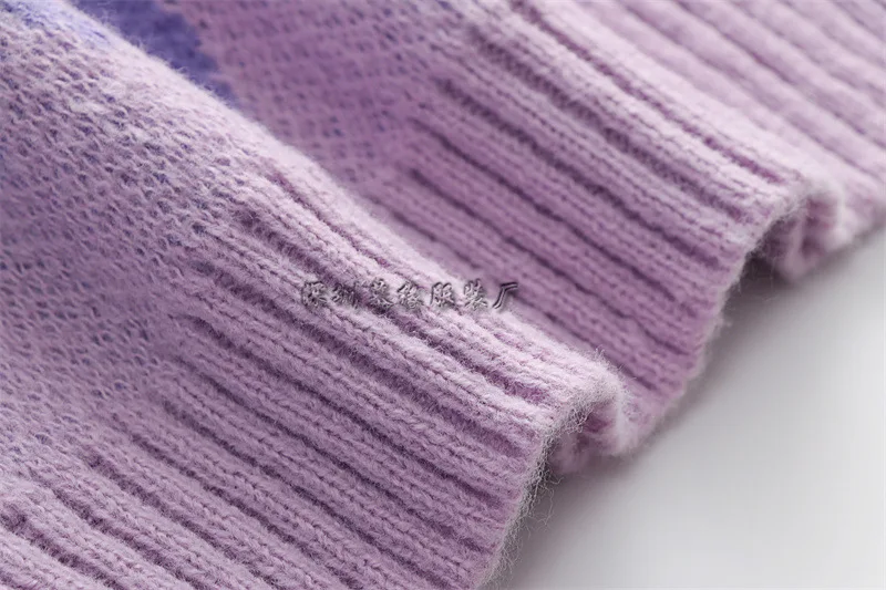 

Y2k Sweater 2021 Knitting Pullover Sweater Women Korean Fashion Oversized Sweater Long Sleeve Top Ladies Sweater