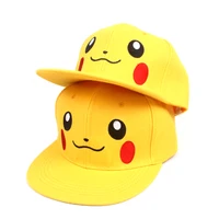 lovely pikachu printed hats childrens baseball caps girls outdoor sports cap boys and girls hip hop caps adult hat toy gift