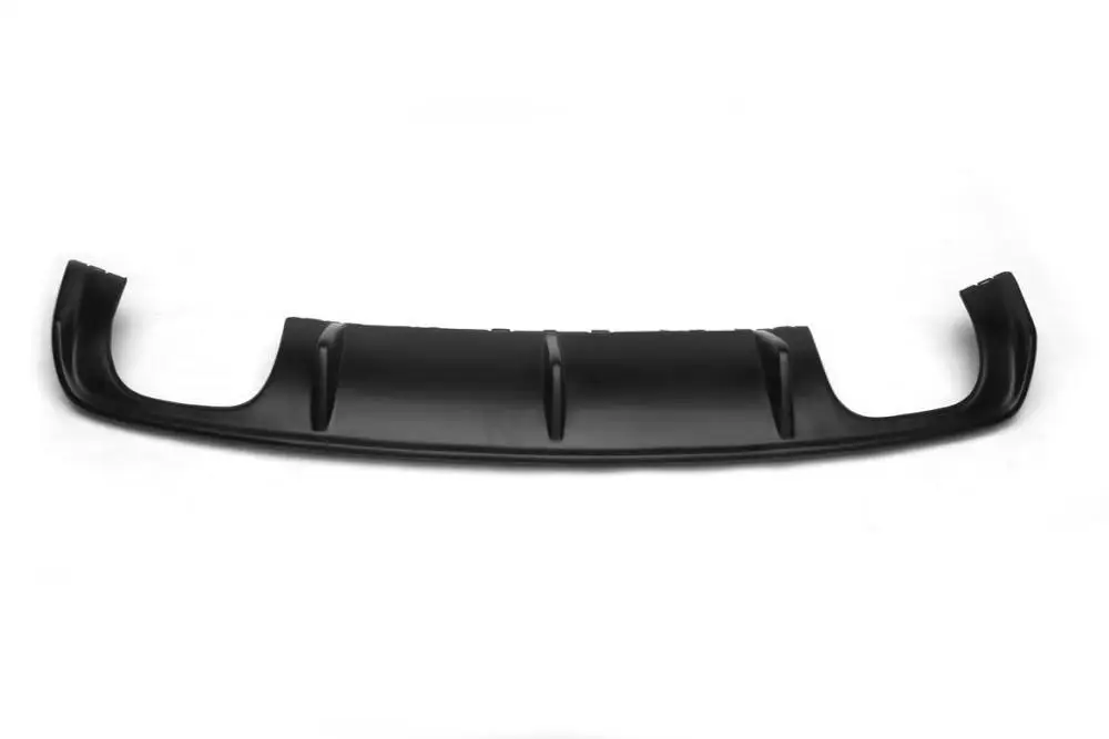 Matte black Автомобильный задний бампер из углеродного волокна, диффузор, спойлер для Audi A3 8V Sline S3 Sedan 4 двери 2013-, не A3 стандартный автомобильный спойлер - Цвет: Matte black