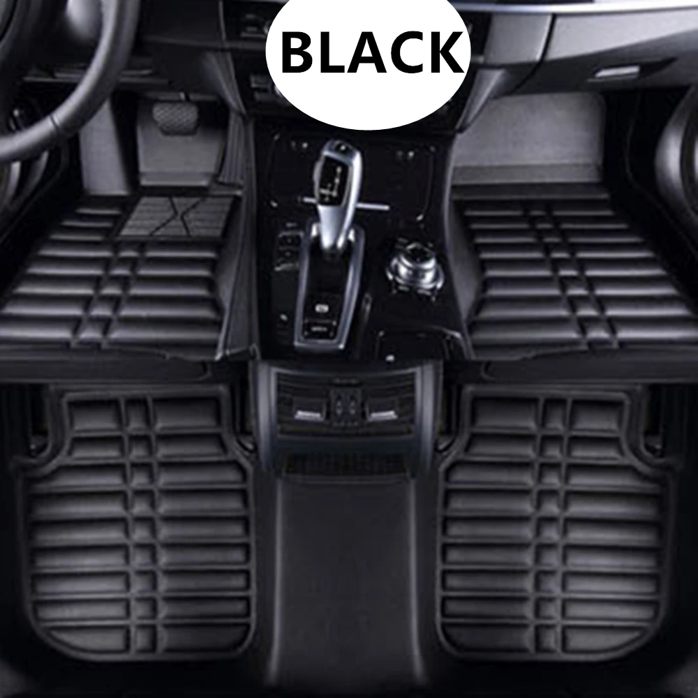 

SJ 3D Waterproof Custom Car Floor Mats Front & Rear FloorLiner Styling Auto Carpet Mat FIT For Ford Focus 2005 06 07 08 09-2019