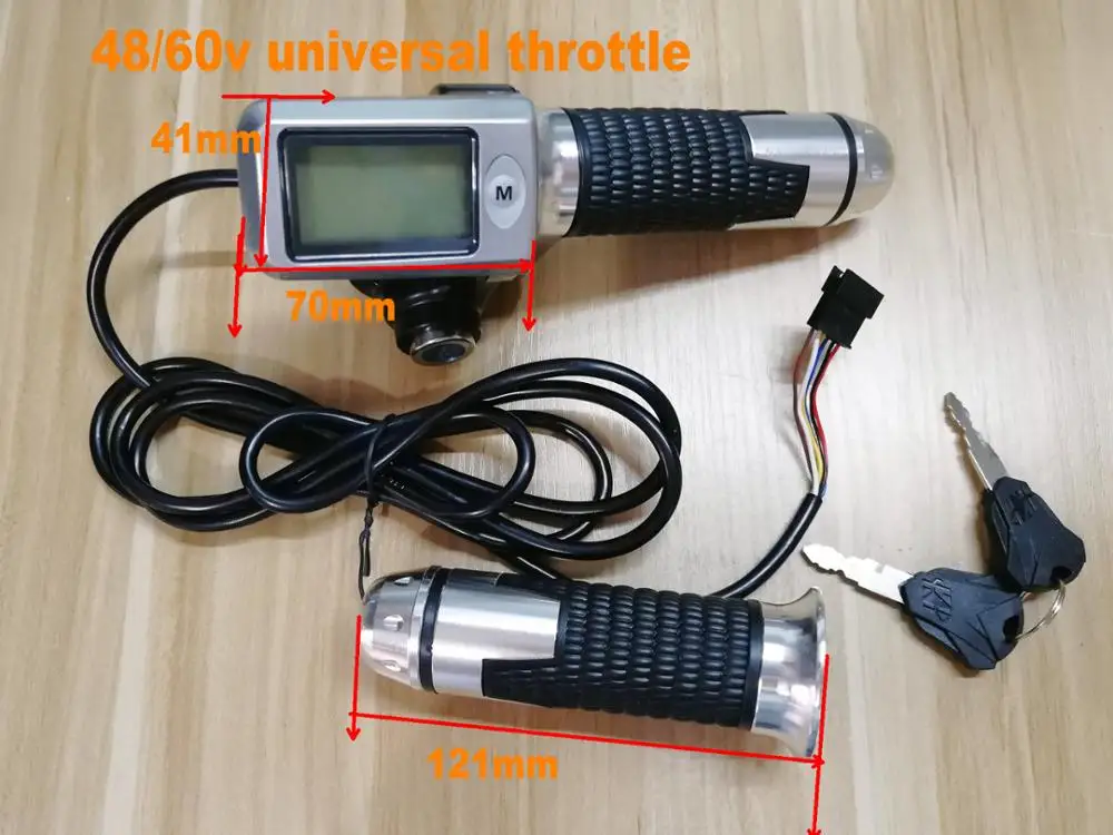 Спидометр/одометр+ дроссельная заслонка+ ЖК дисплей display36v48v60v+ замок/Круиз+ индикатор батареи электрический скутер велосипед MTB трехколесный велосипед DIY часть