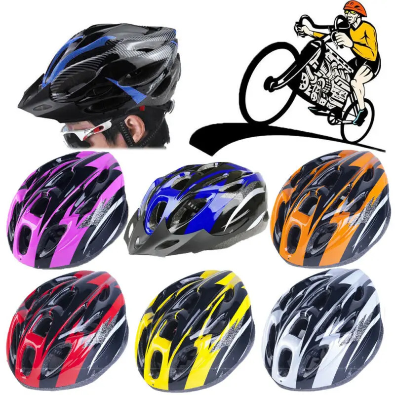 Велосипедный мужской защитный противоударный шлем Wo с козырьком | Спорт и