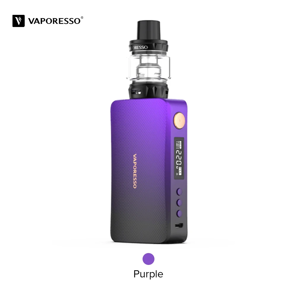 Фиолетовый Vaporesso GEN с SKRR-S баком Vape с 8 мл электронная сигарета бак QF Полоса катушка QF сетка катушка VS Vaporesso люкс-с - Цвет: Фиолетовый