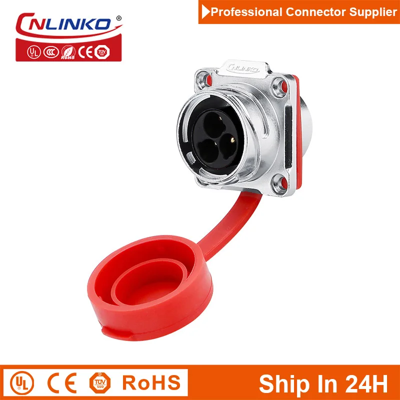 

Cnlinko DH M24 Signal & Power Connectors 3/4/10/12/19/24pin IP67 Waterproof Male Socket Cable Adapter for Medical Robot UAV LED