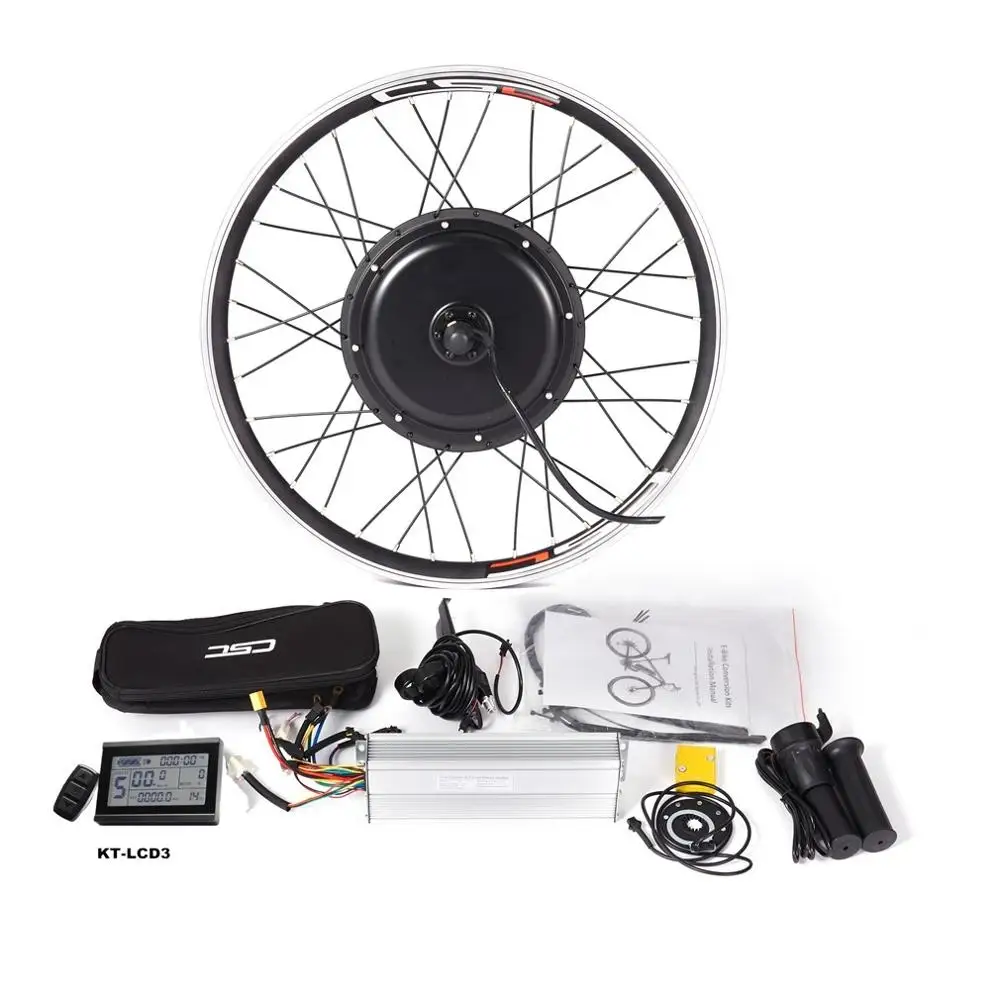 Mountain Electric Bicycle Rear Wheel Conversion Kit Regeneration Function with KT-LCD3 Display Ship From USA/Russia/Spain/China | Спорт и