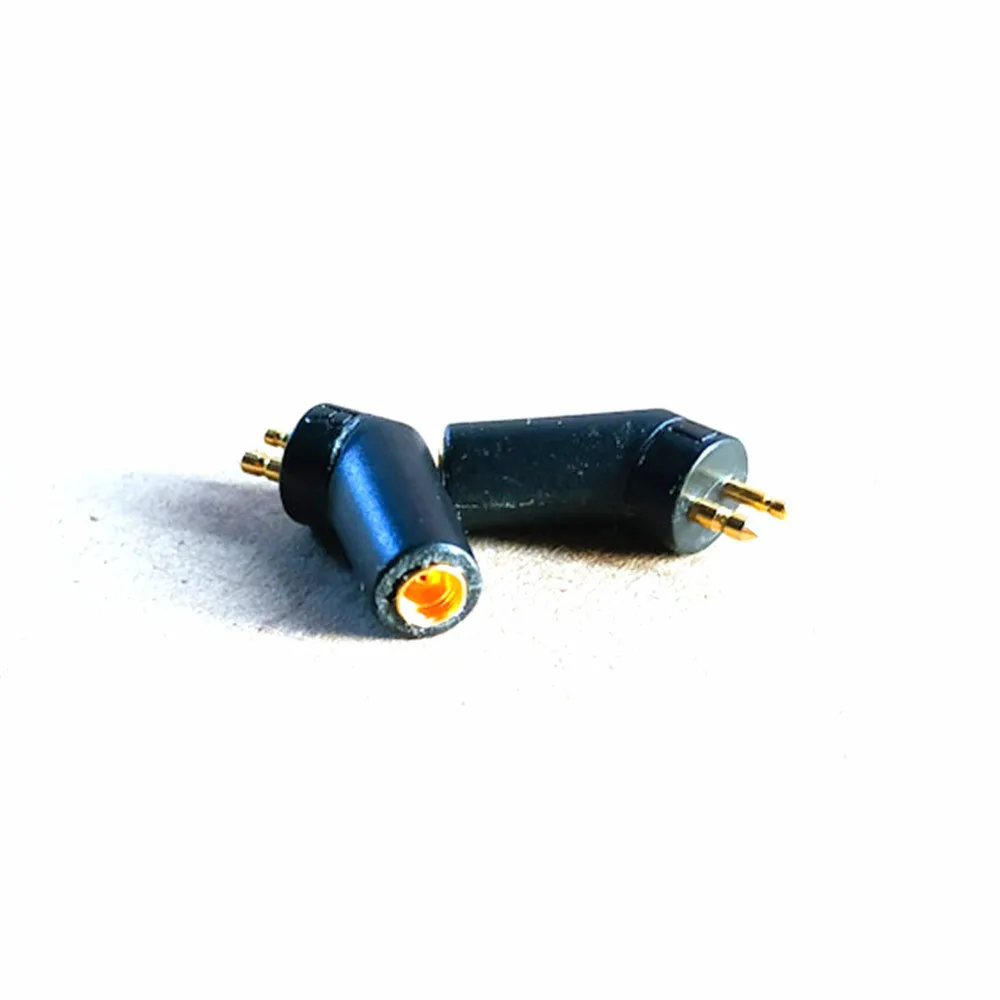 TOP-HiFi одна пара разъемов для наушников ER4P ER4B ER4S штекер-MMCX гнездовой конвертер