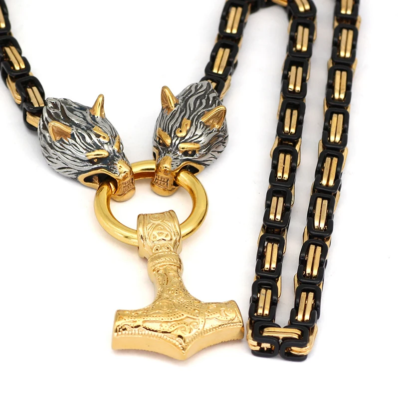 

Men stainless steel necklace jewelry for men gift 210325-16