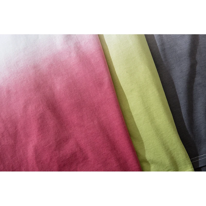 Мужская футболка с градиентным принтом в стиле хип хоп|Мужские футболки| |