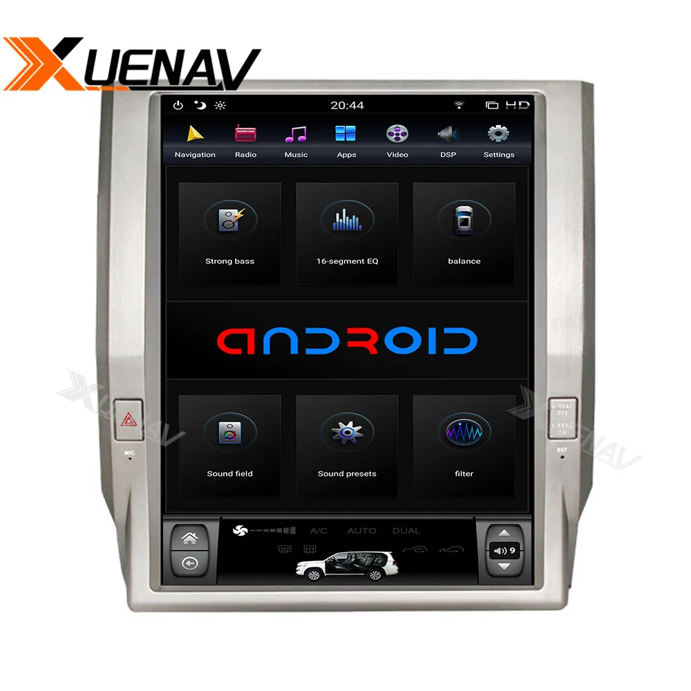 

2din 64G Tundra Car auto radio multimedia player for-TOYOTA Tundra 2012-2018 android car stereo autoradio vertical screen player