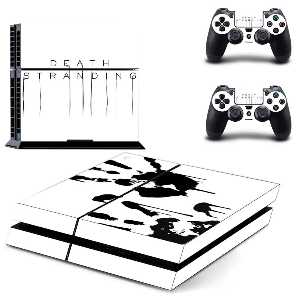 Наклейка на консоль PS4 Death Stranding s Play station 4 Skin PS наклейка PlayStation и чехол контроллер