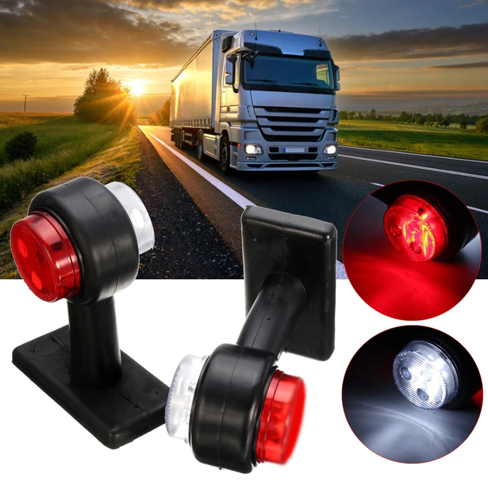 Отражатели 2 шт мощностью 12V/24V светодиодный двойной бортовой светильник