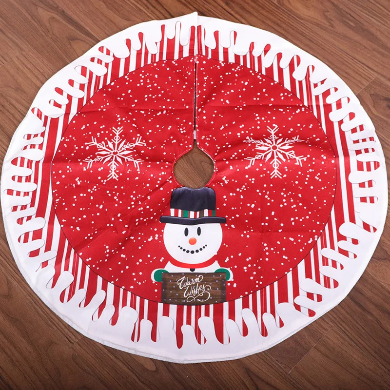 

Christmas Tree Skirts Party Festive Christmas Decorations For home Xmas New Year Floor Mat Carpet Santa Claus Deer Aprons