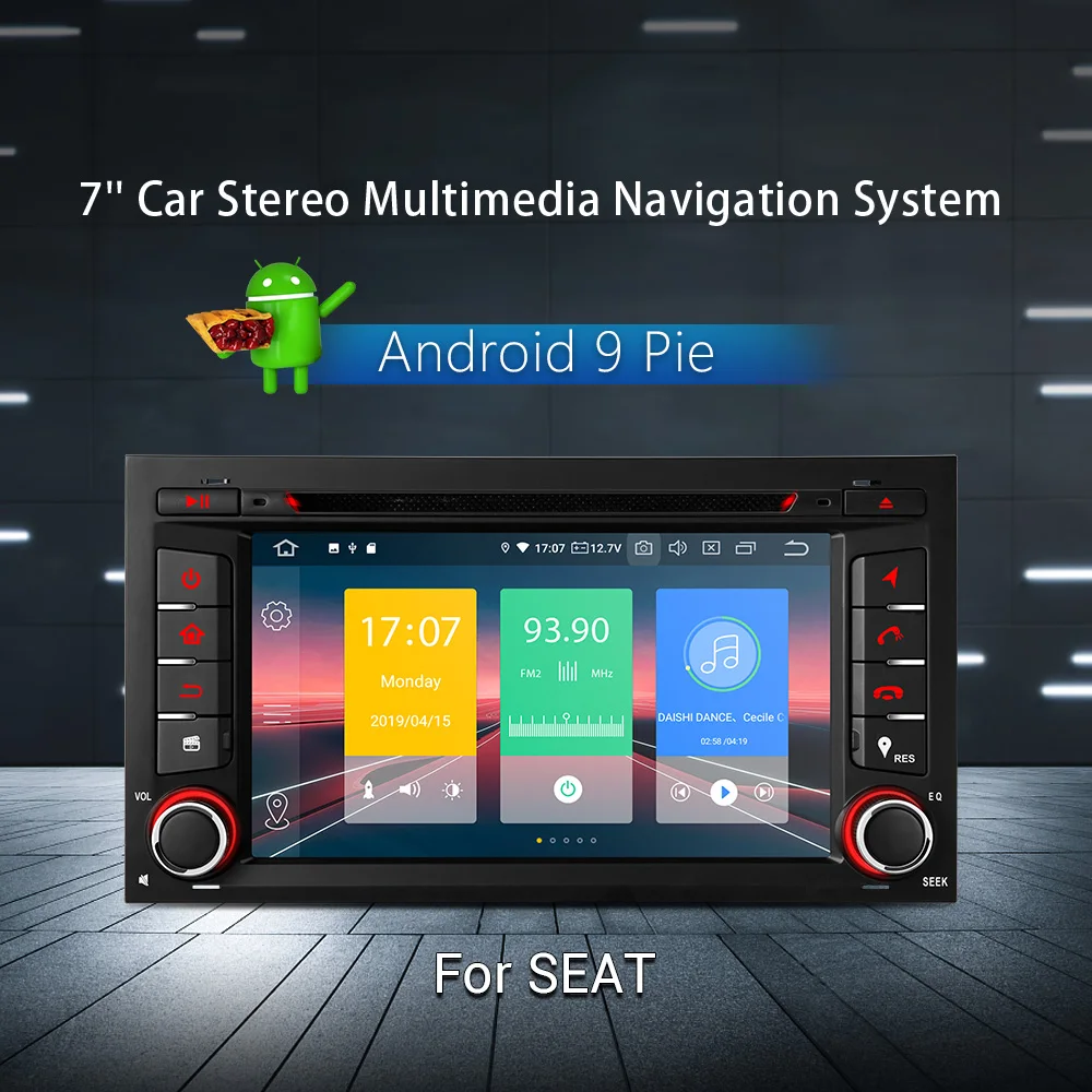 Автомобильная Мультимедийная система XTRONS 7 дюймов Android 9 0 2 ГБ + 16 GPS навигация для