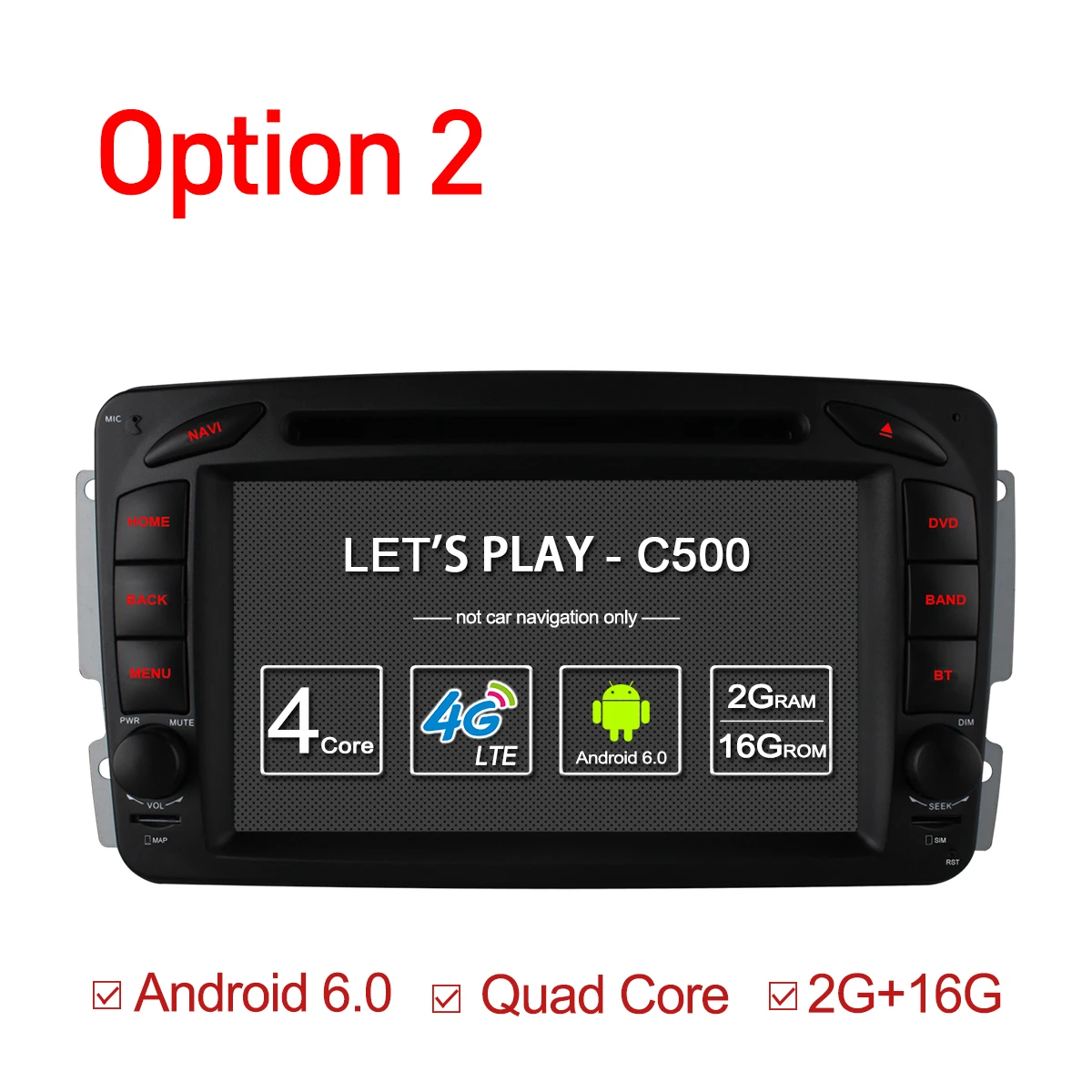 4G SIM LTE Android 6 0 Восьмиядерный автомобильный DVD плеер GPS для Mercedes W209 W203 W168 M ML W163 W463 Viano