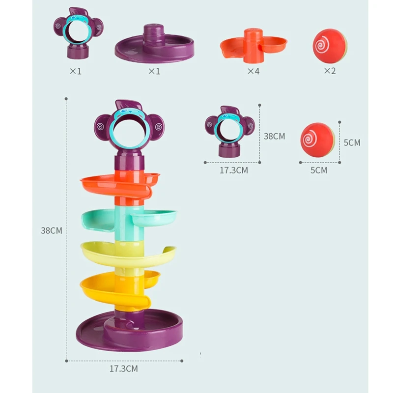 Детский игровой домик трек поворотный музыкальный мяч Детская Планерная башня
