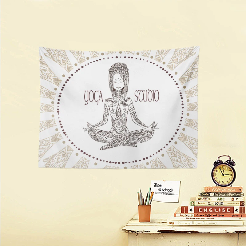 Сказочный персонализированный гобелен чакра линия звездное небо геометрический