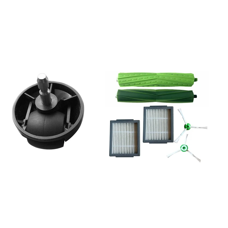 

Front Wheel/Caster Assembly Vacuum Cleaner Parts With Main/Side Brushes Filter Accessories For Roomba