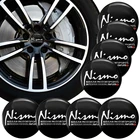 4 шт. 56 мм авто-Стайлинг Nismo Эмблема Центральная втулка колеса автомобиля крышки наклейки для Nissan Qashqai Juke X-Trail патруль Navara Tiida Micra