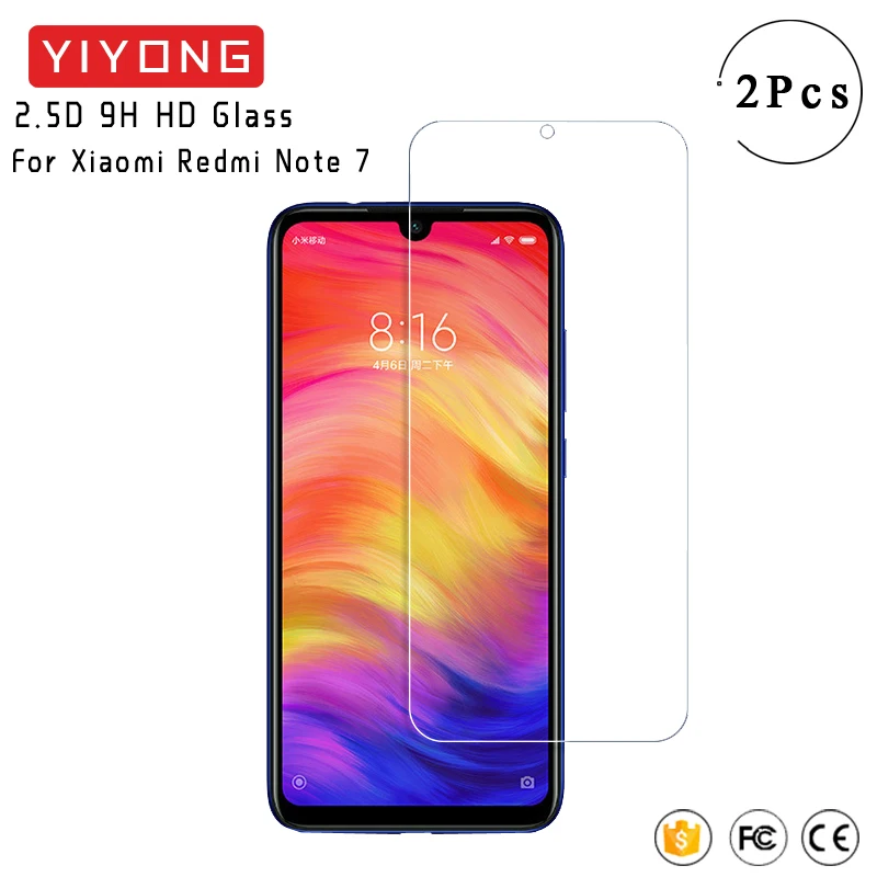 YIYONG 2.9D Защитное стекло для Xiaomi Redmi Note 8 iPhone 7 6 Plus 5 iPad Pro закаленное Xiomi Защитная