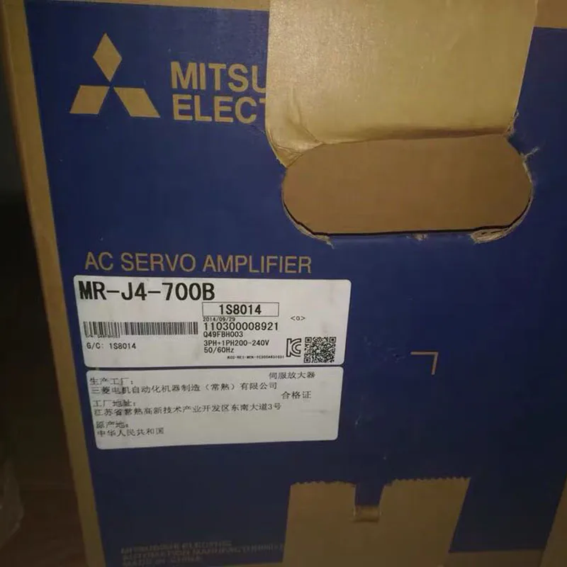 

MR-J4-200B/350B/500B/700B/Original Servo Motor Driver Control