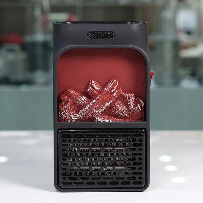 

Portable Electric Heater Mini Heater Fake Charcoal Wall Handy Heating Stove Radiator Warmer Machine for Winter TT-best