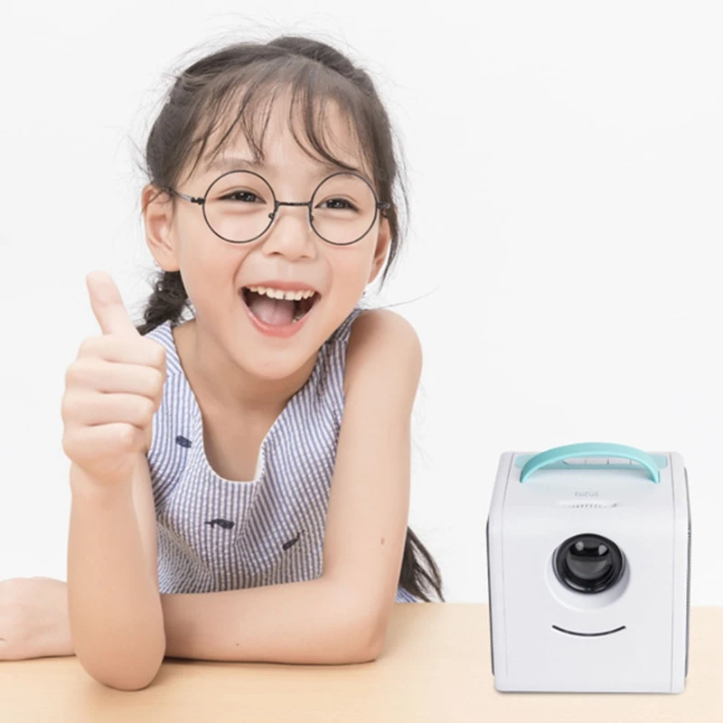 

Household Mini Portable Children's Projector Mobile Phone With Screen Small Outdoor Home Theater