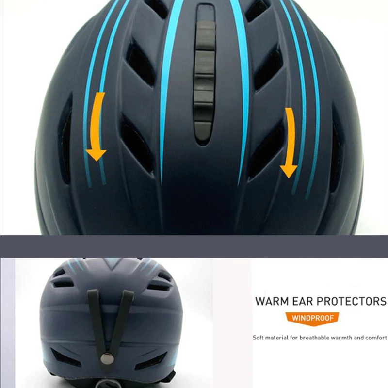 Чехол для лыжного шлема унисекс из поликарбоната с бархатной тканевой