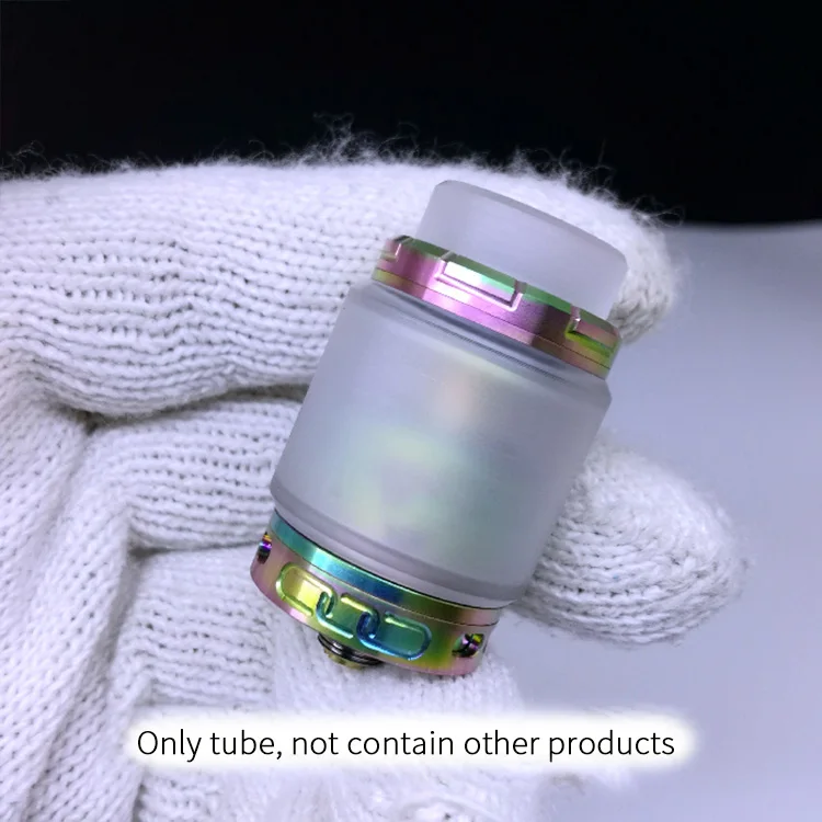 Сменная трубка для Manta RTA прозрачная желтая PEI бак с пузырьками аксессуары вейпа 1
