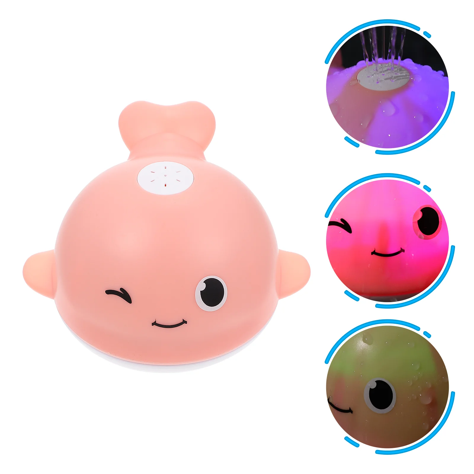 

1pc Adorable Creative Whale Shape Bathtub Water Sprinkler Baby Bathing