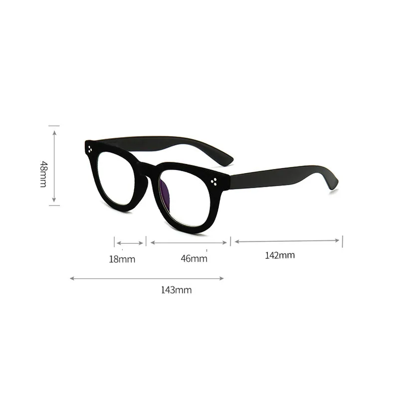 

Elbru Ultralight Anti Blue Rays Reading Glasses Vintage Velvet Square Presbyopic Glasses Hyperopia Eyeglasses +1.0 to +4.0
