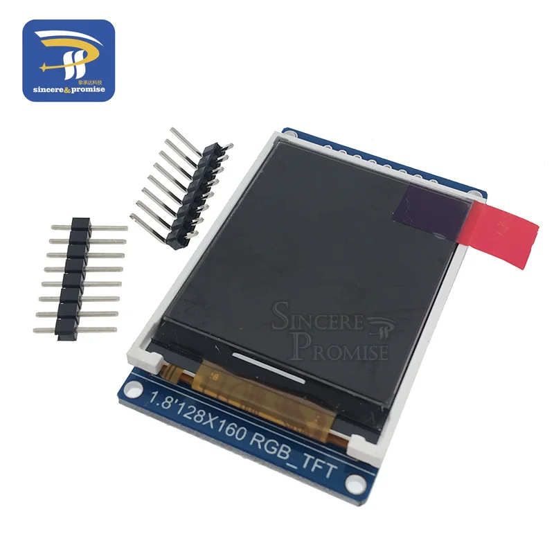 TFT-дисплей 0 96 1 3 44 8 дюймов IPS 7P SPI HD 65K полноцветный ЖК-модуль ST7735 / ST7789 Привод IC 80*160