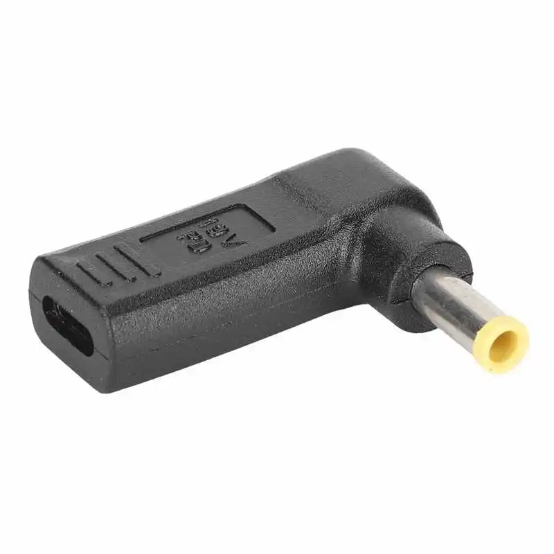 USB-адаптер постоянного тока с изогнутой головкой типа C Мама-папа 5 0x1 0 мм