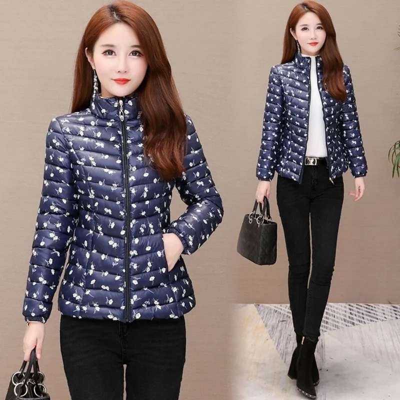 Winter Clothes Women Ladies Short Lightweight Winter Padded Jacket 2021 Latest Thick Slim Coat Woman