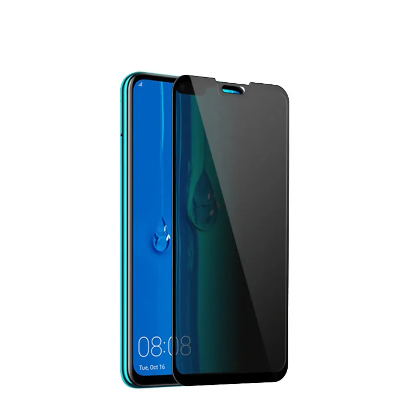 Закаленное 5d стекло с полным покрытием для HuaWei Y6 Y9 2018 Y5 2019 противошпионская