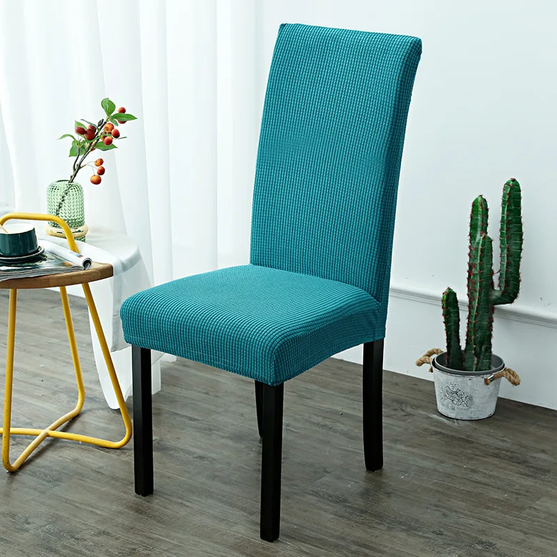 

Pure Gold Jacquard Chair Cover with Needle Living Room Wedding Banquet Cushion Cover Universal Size Elastic Chair Cover