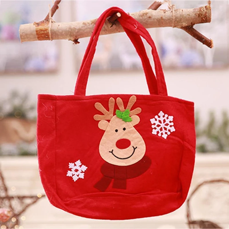 

Искусственные подарочные сумки, сумочка с надписью "Merry Christmas посылка