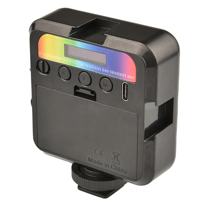 

2023 New Full Color 64RGB Video Light Photography Lighting LED Fill Light for Filmmaker Gift for Photographer Vlogger