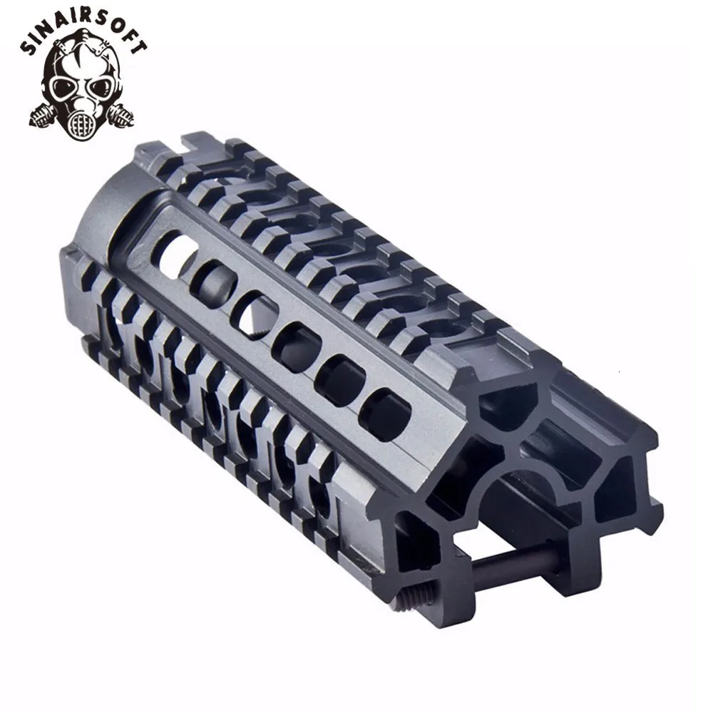 Горячий Тактический алюминиевый сплав H& K MP5 Tri-Rail Picatinny Handguard система адаптер кронштейн для прицела для AEG страйкбол принадлежности для охоты