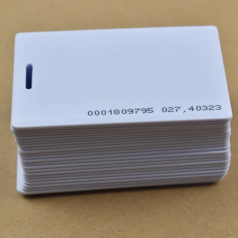 

1000pcs/lot 125KHz rfid EM ID Thick Card Access Control System card RFID Card with 18 inner code