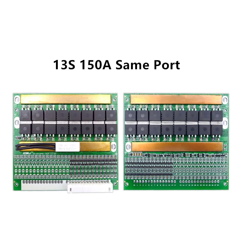 Балансировочная плата 6S 13S 25A 35A 50A 80A 150a BMS 24 В 36 48 тройная ЛИТИЕВАЯ/LiFePo4 батарея