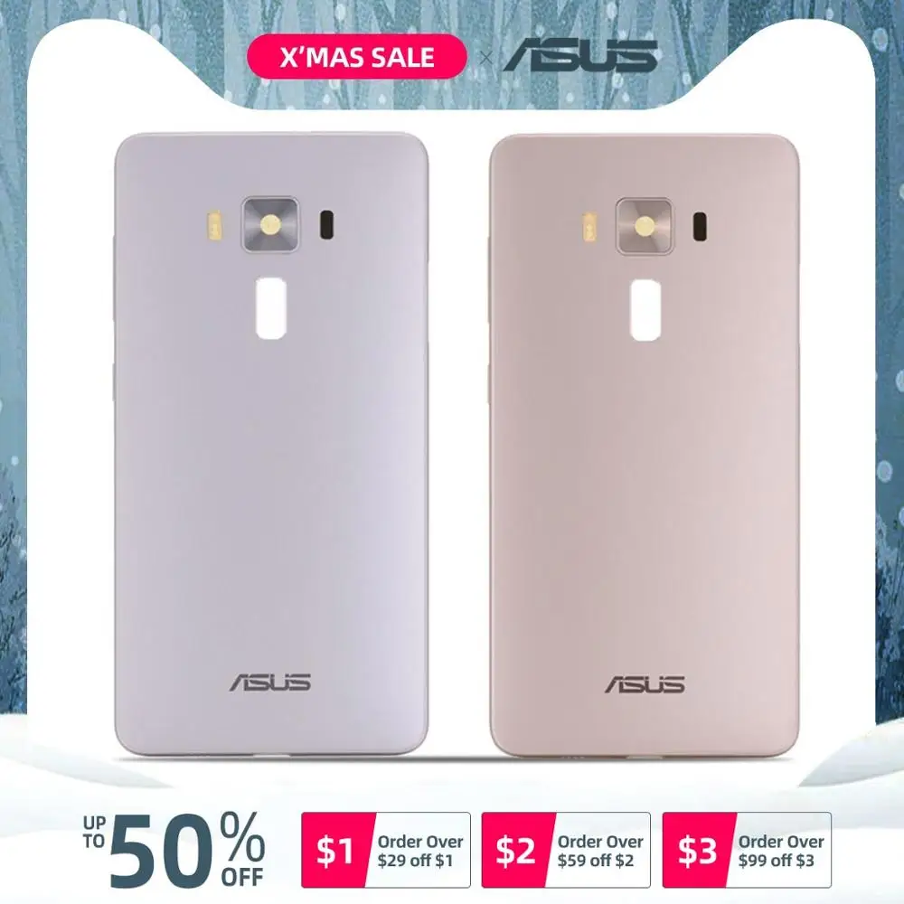 Задняя крышка для ASUS Zenfone 3 назад ZS570KL Z016D золотой