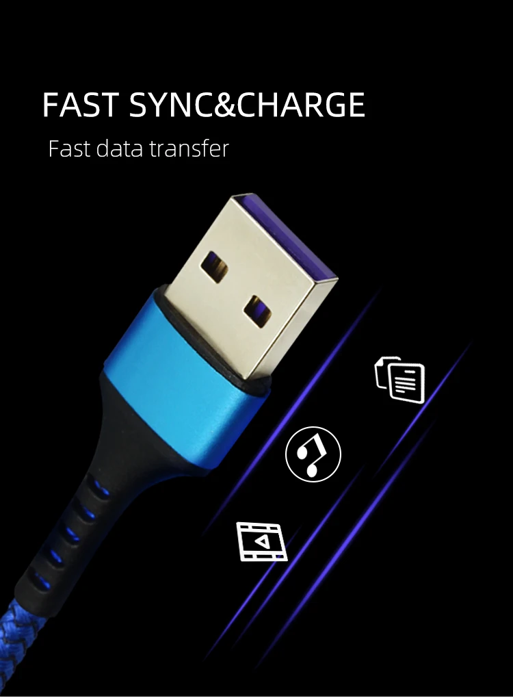 CHAURE 5A usb type C кабель 2 м Синхронизация данных быстрое устройство для зарядки кабель для huawei P20 P20pro Xiaomi кабели для мобильных телефонов