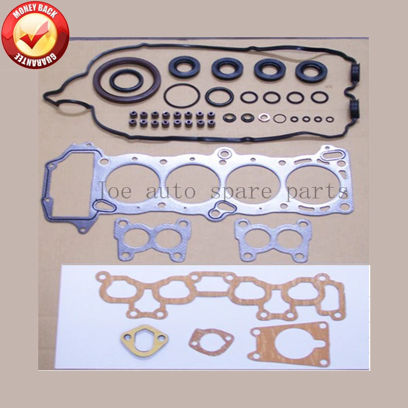 GA16DE двигатель полный комплект прокладок для Nissan Primera/Almera 1.6L 1597cc 1993 2000 10101 57Y87 74Y87