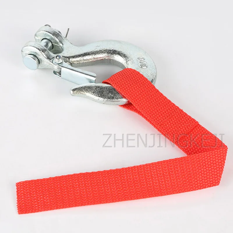 Высокая Мощность электрическая лебедка 15000 фунтов лёгкий нейлоновый трос