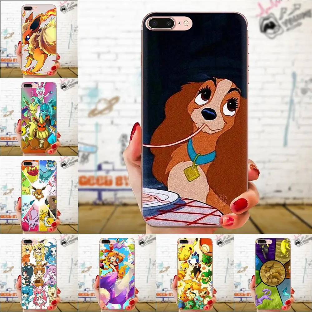 Мягкий корпус для мобильного телефона покемонов htc Desire 530 626 628 630 816 820 830 один A9 M7 M8 M9
