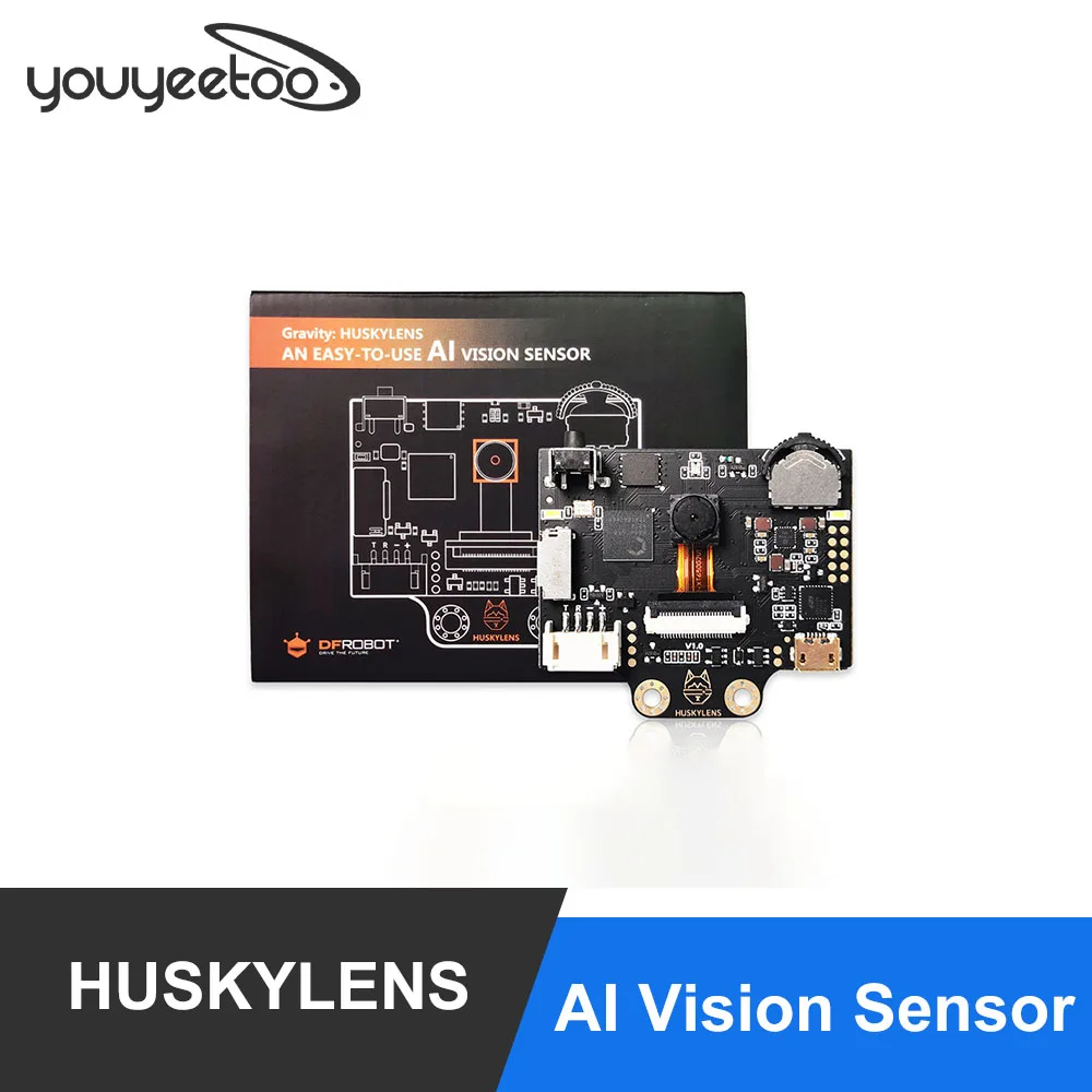 Smartfly HUSKYLENS простой в использовании датчик AI Vision с ips-экраном-камера слежения за