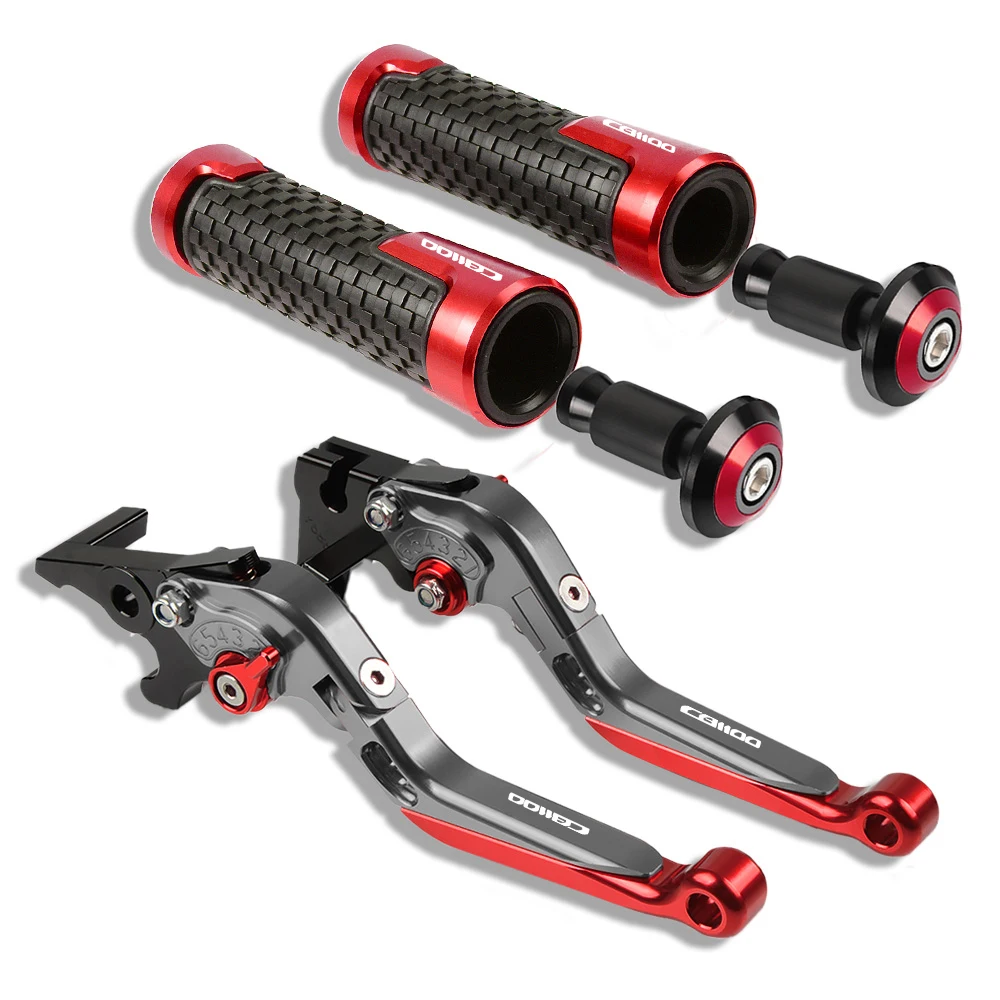 

For Honda CB1100 Motorcycle Aluminum Brake Clutch Levers Handlebar Hand Grips Parts CB 1100 GIO 2013 2014 2015 2016 Accessories