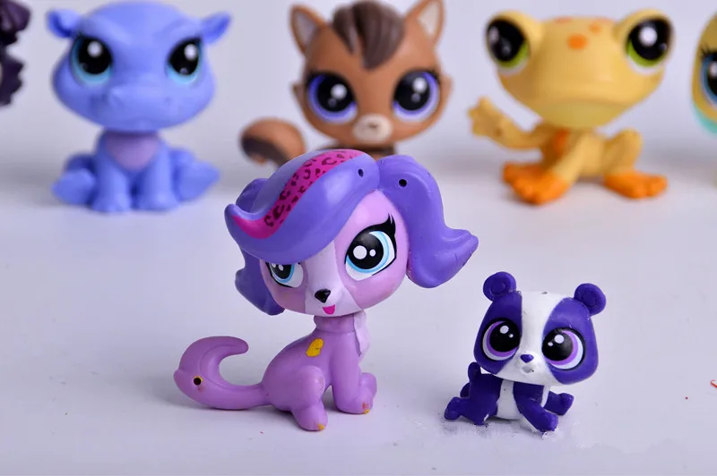 10-20 шт lps игрушка-фигурка для питомца маленьких детей милый маленький зоомагазин